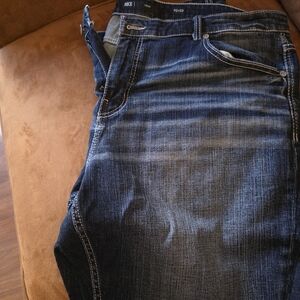 BKE Dark Blue Relaxed Men Jeans